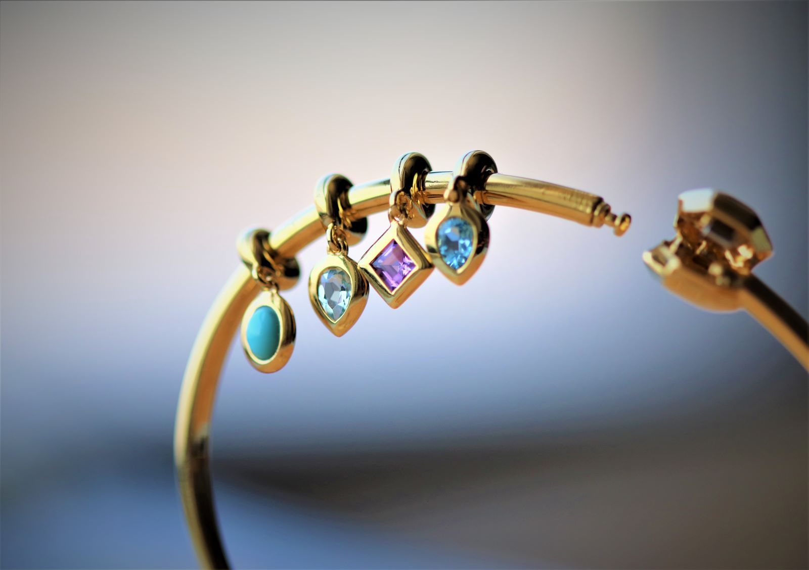 HS Achievement Drops of Love gemstone charms