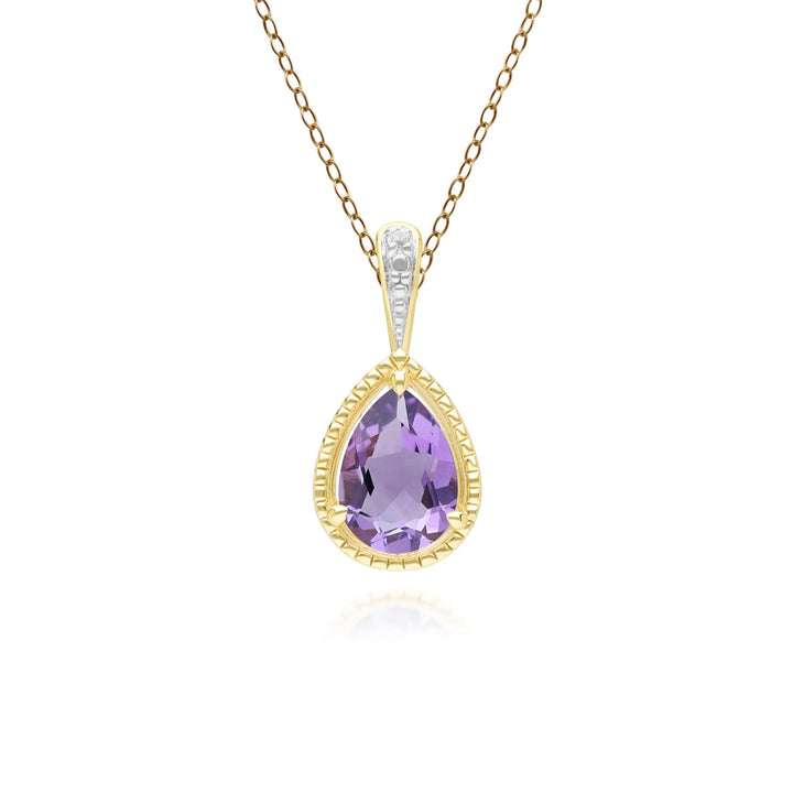 classic-pear-amethyst-diamond-pendant-necklace-in-9ct-yellow-gold-135p2143019