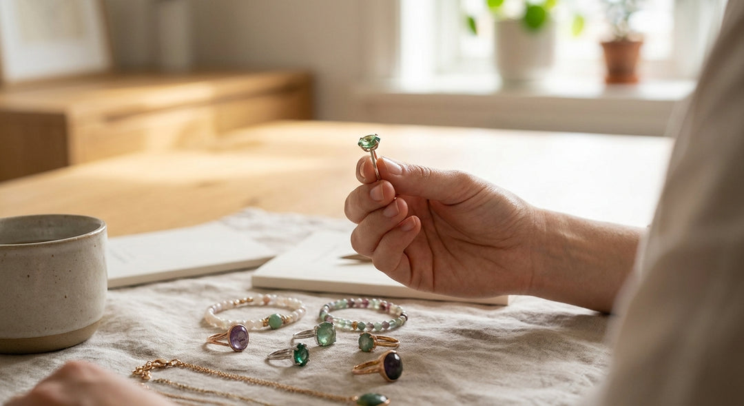 Gemstone jewellery for a self-purchase treat