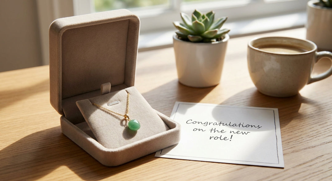 Gemstone jewellery for a new job gift