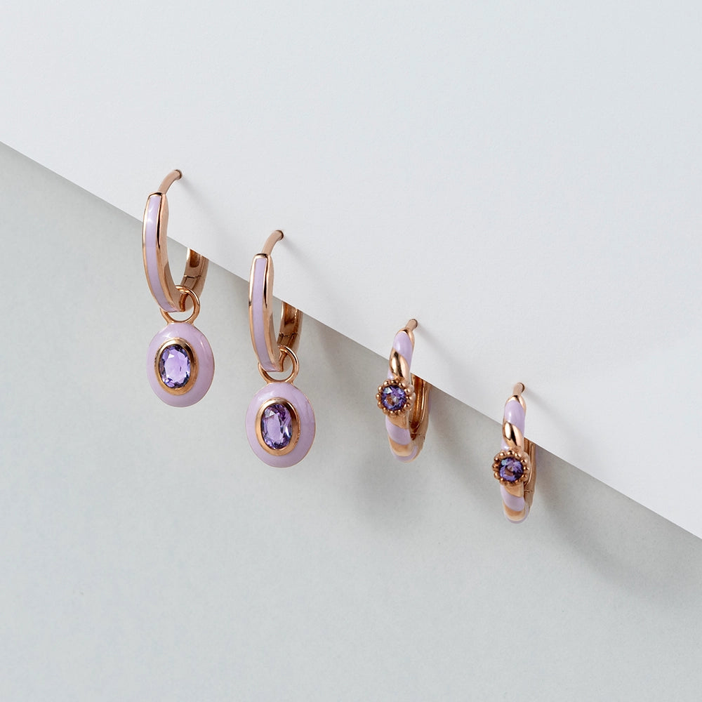 Gold Plated Sterling Silver Earrings