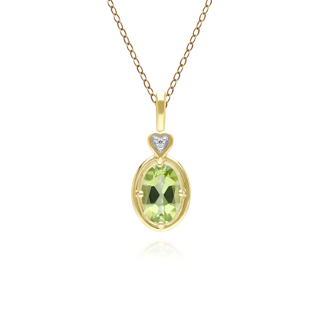 classic-oval-peridot-diamond-heart-pendant-necklace-in-9ct-yellow-gold-135p2142039