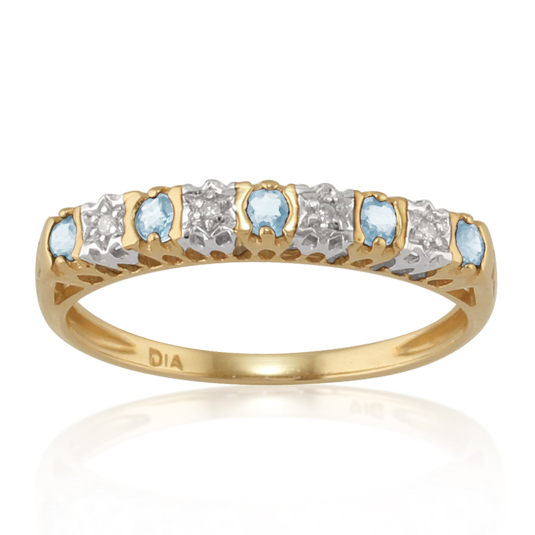 classic-round-blue-topaz-diamond-eternity-ring-in-9ct-yellow-gold-181r0853279