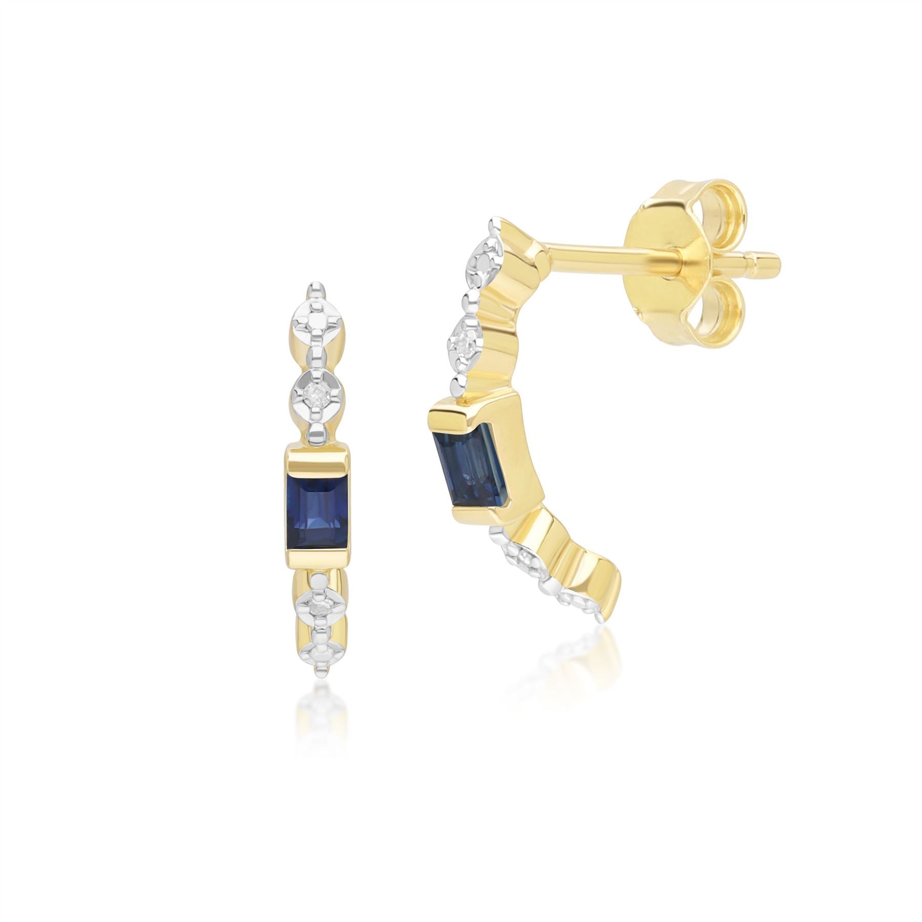 classic-baguette-sapphire-diamond-half-eternity-hoop-earrings-in-9ct-yellow-gold-135e1886039