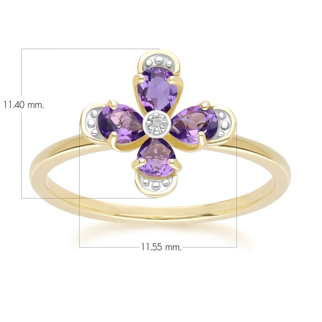 floral-amethyst-diamond-ring-in-9ct-yellow-gold-132r8631039 Dimensions