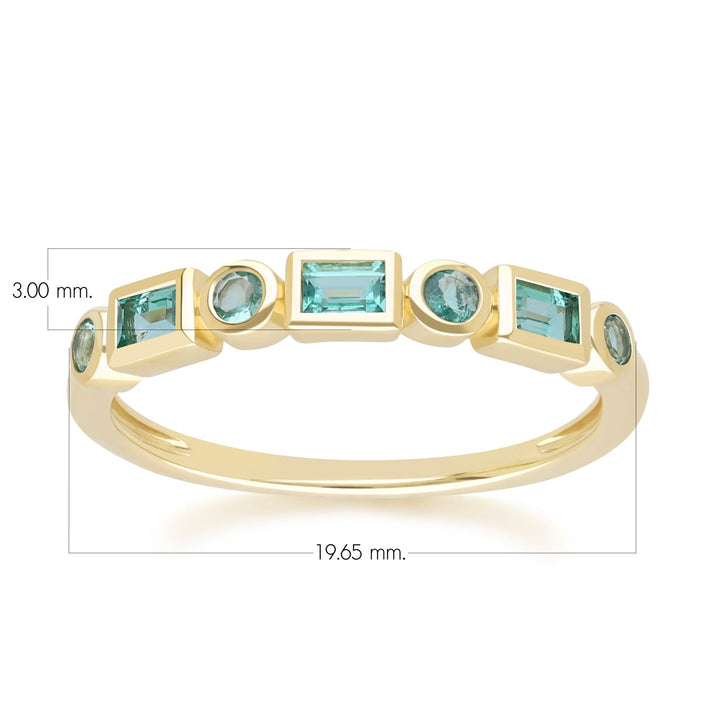classic-emerald-eternity-ring-in-9ct-yellow-gold-135r2112019 Dimensions