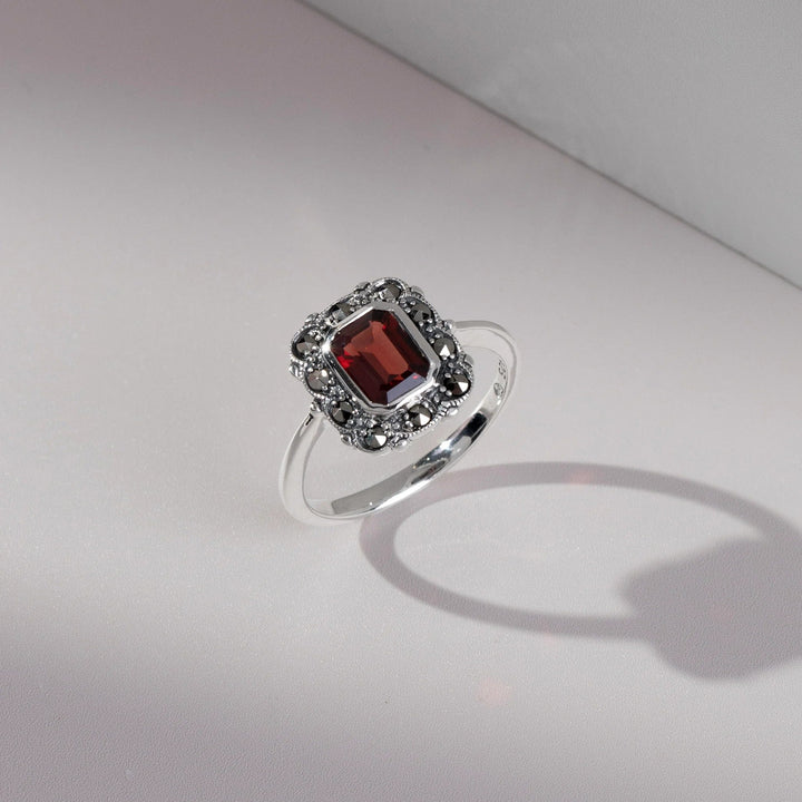 art-nouveau-style-octagon-garnet-marcasite-border-ring-in-925-sterling-silver-214r597107925 side
