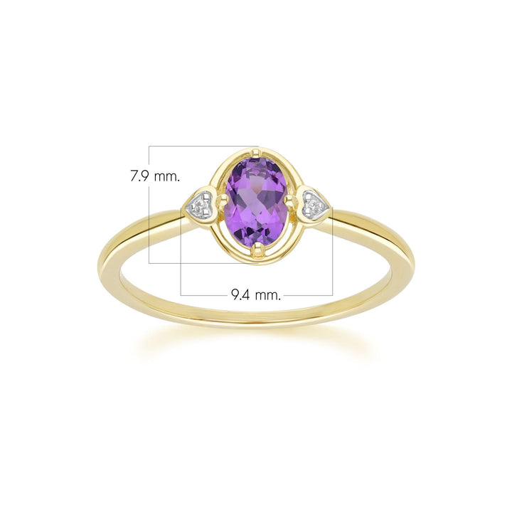 classic-oval-amethyst-diamond-heart-ring-in-9ct-yellow-gold-135r2138019 Dimensions