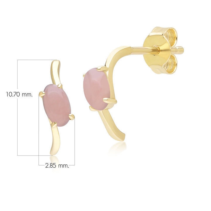 classic-oval-pink-opal-half-hoop-earrings-in-9ct-yellow-gold-135e1890039 Dimensions