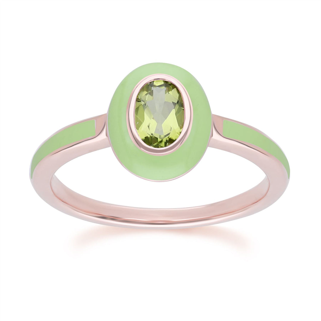 siberian-waltz-green-enamel-oval-peridot-ring-in-rose-gold-plated-sterling-silver-253r710505925