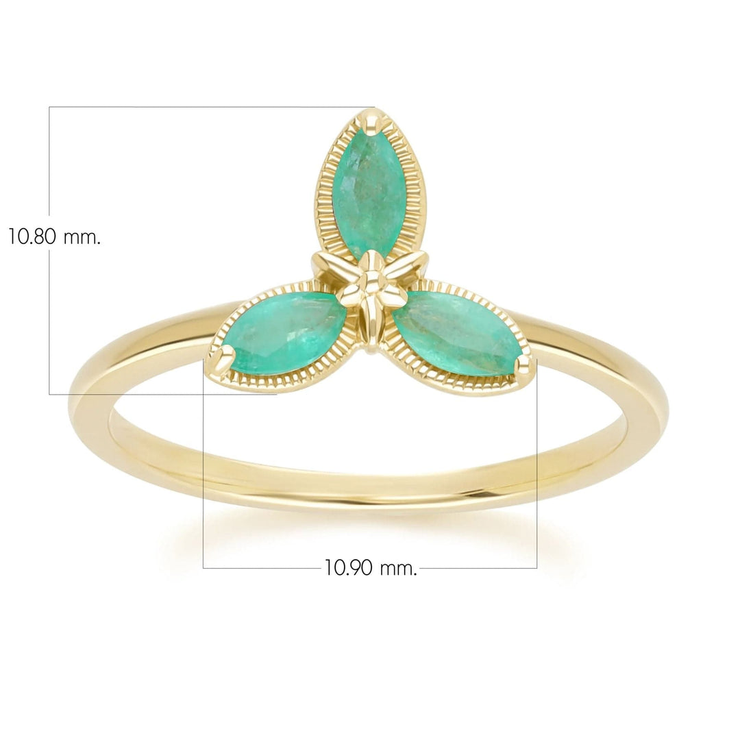 floral-marquise-emerald-ring-in-9ct-yellow-gold-132r8630039 Dimensions