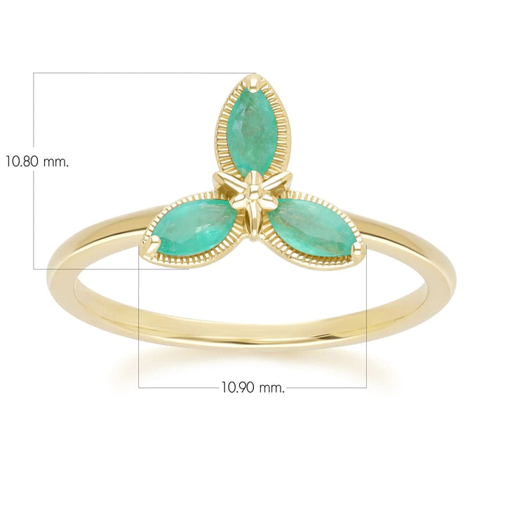 floral-marquise-emerald-ring-in-9ct-yellow-gold-132r8630039 Dimensions