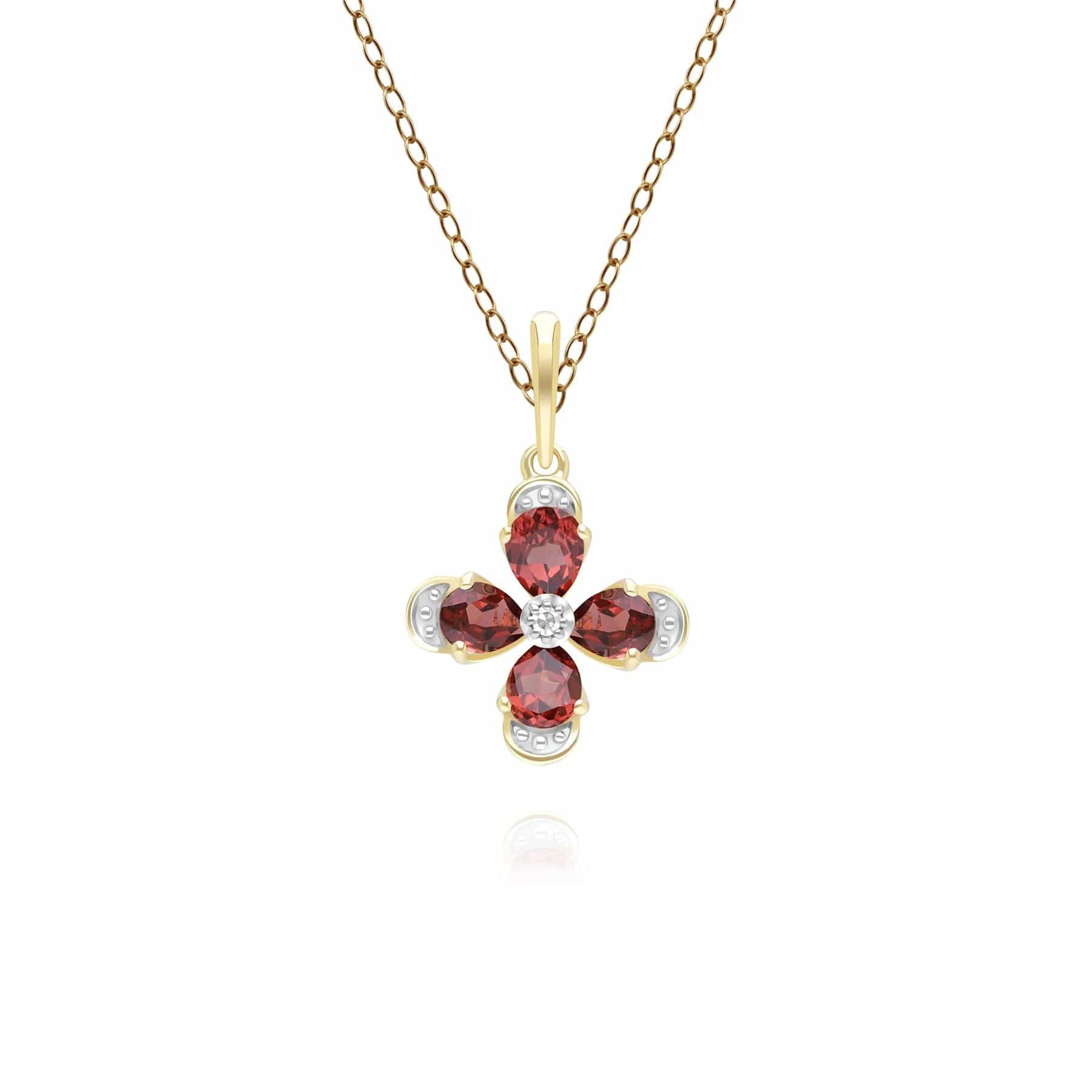 floral-garnet-diamond-pendant-necklace-in-9ct-yellow-gold-132p1917029