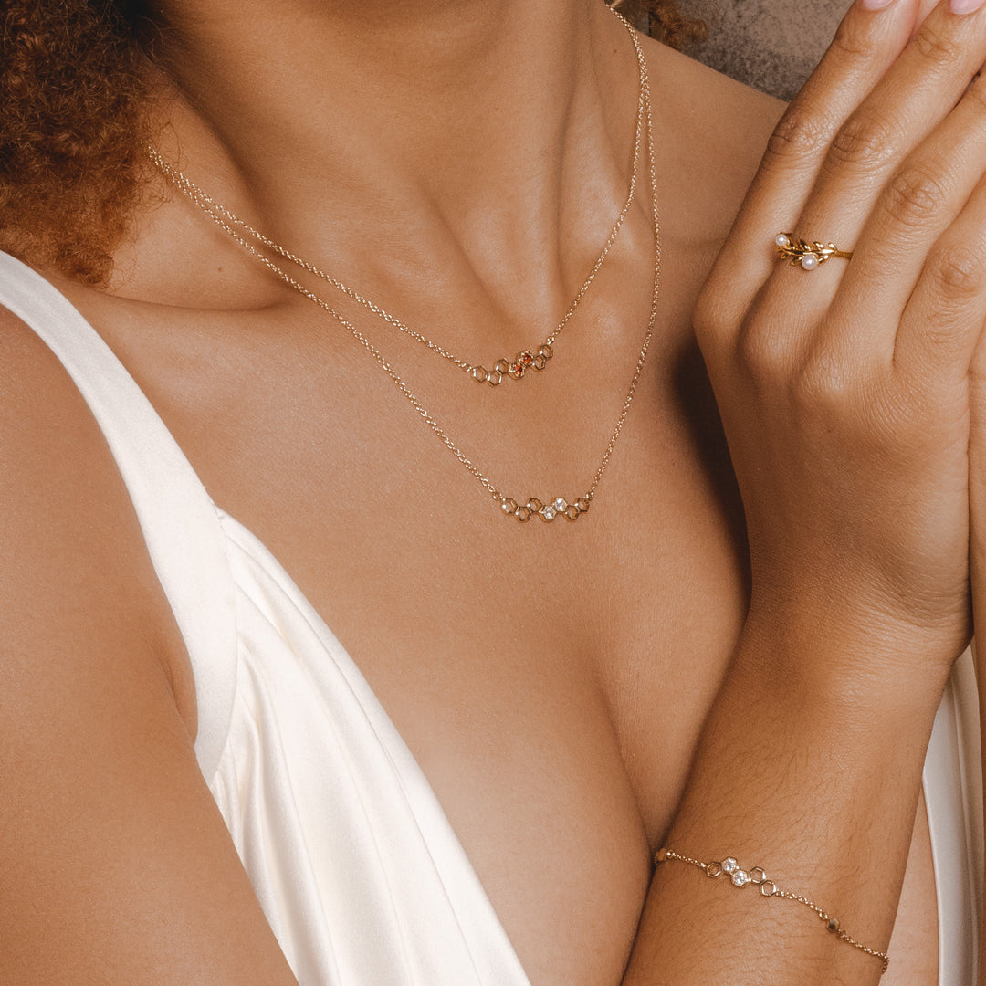 Layering jewellery | Choker necklaces, pendants, stack rings and more