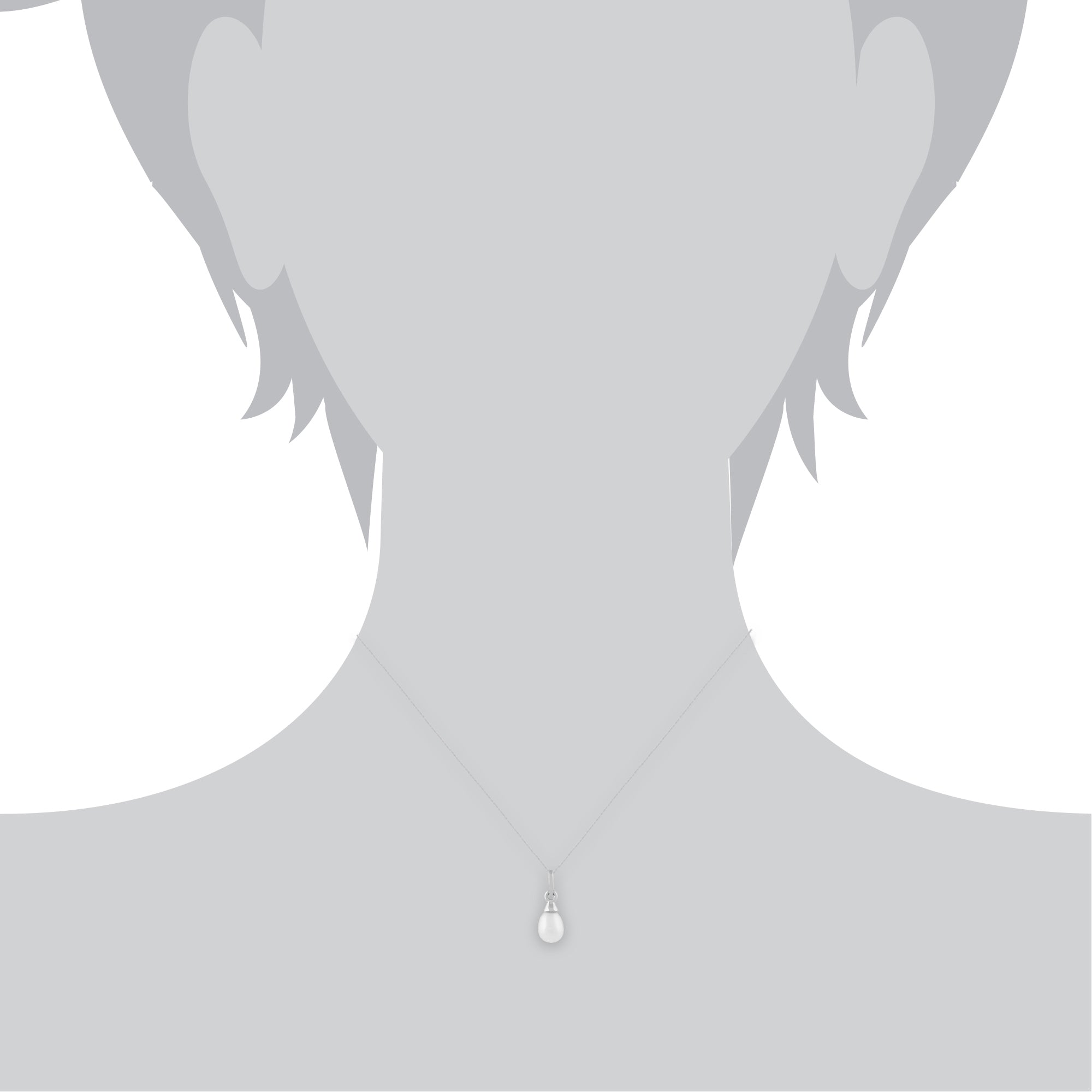 Classic Pearl Drop Earrings & Pendant Set Image 6