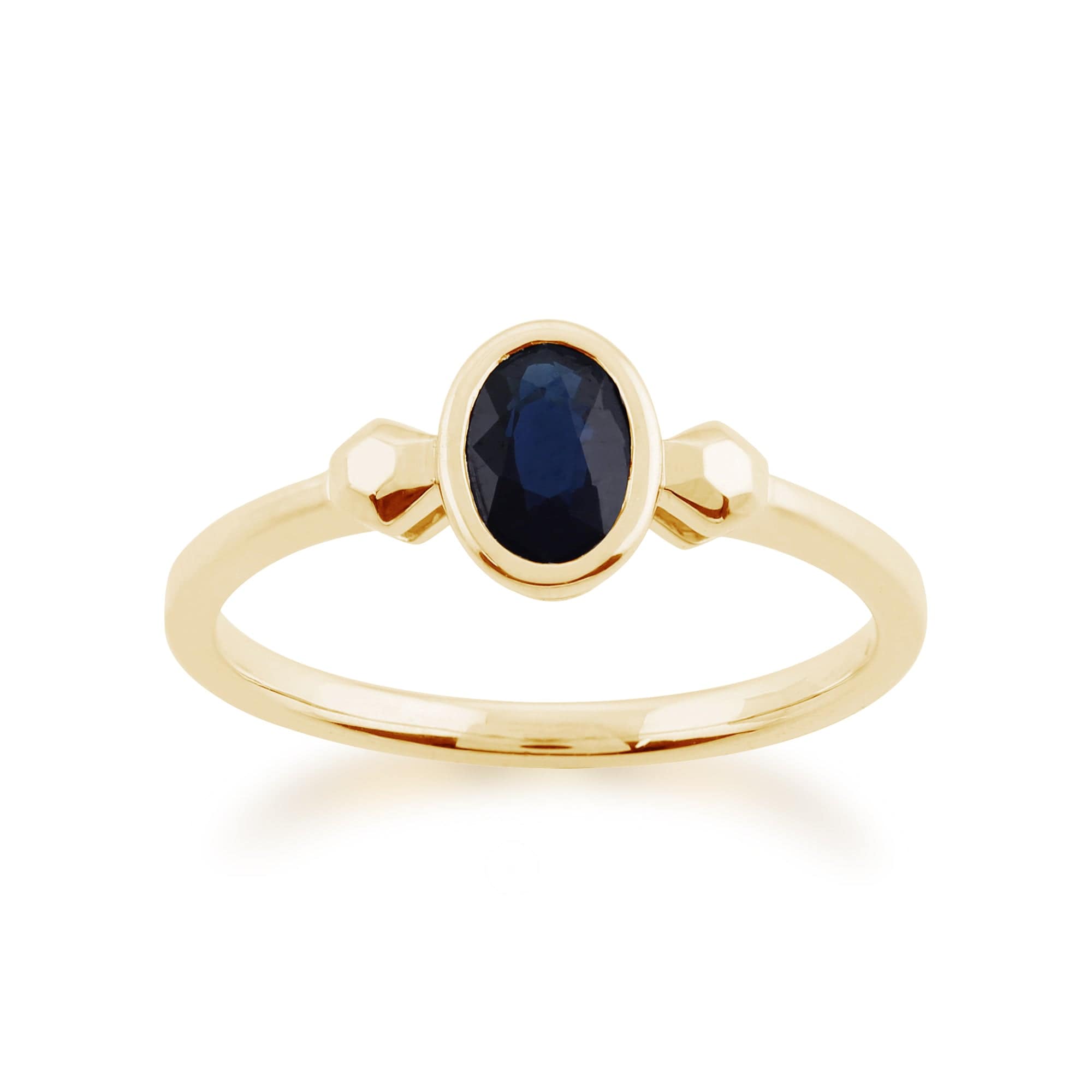 Gemondo 9ct Yellow Gold 0.57ct Sapphire Ring Image 1