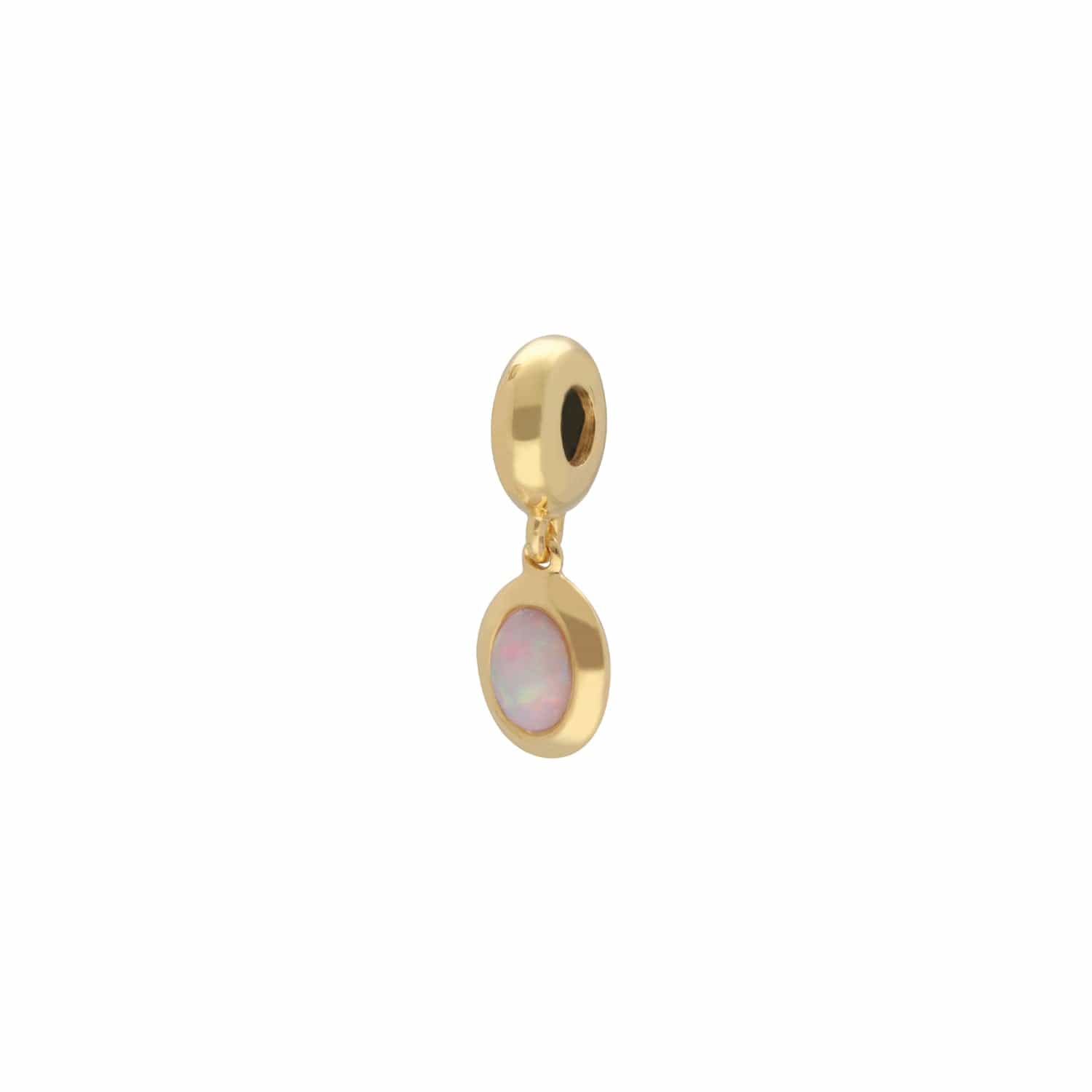 270D004101925 Achievement 'Karmic Reflection' Gold Plated Opal Charm 3