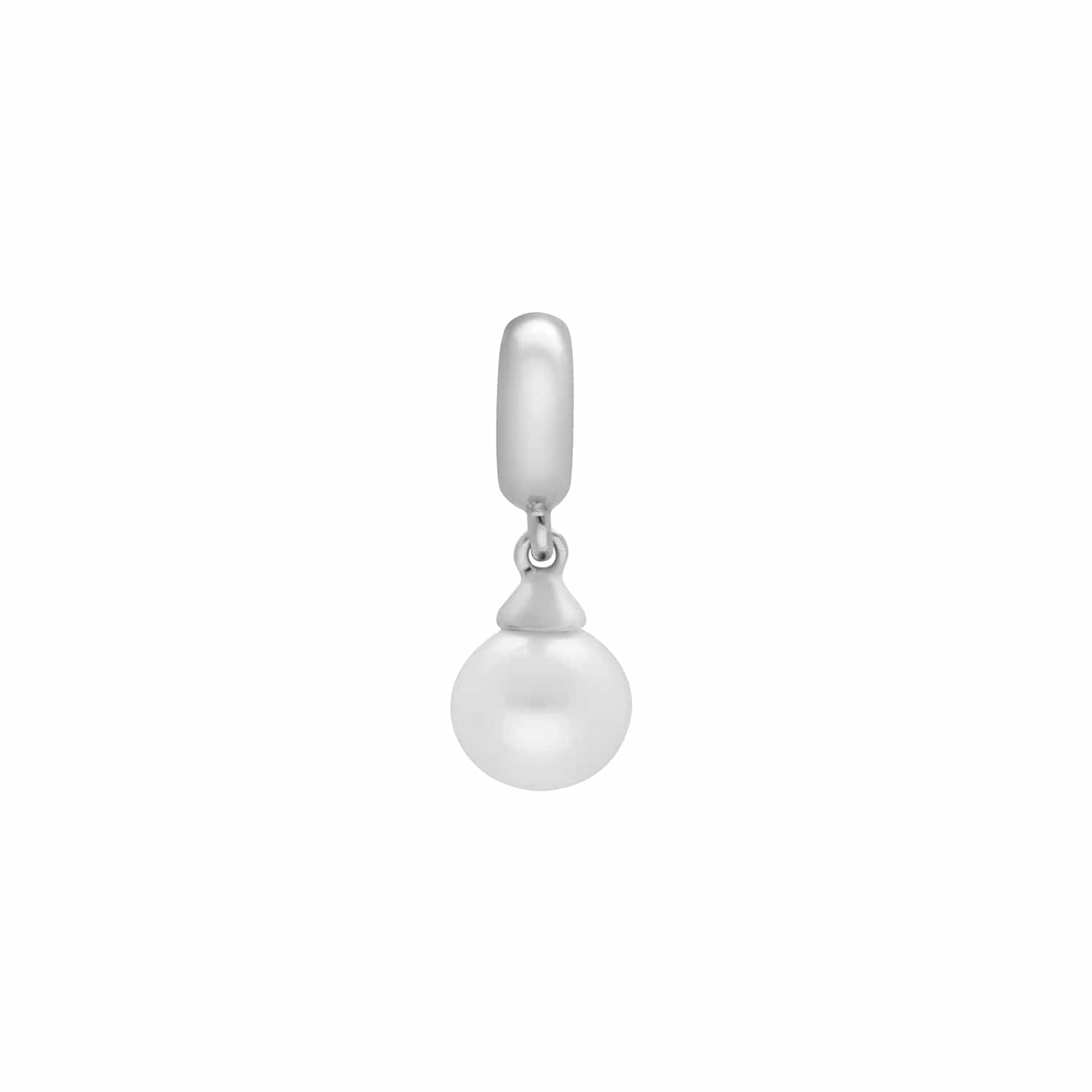 270D004401925 Achievement 'Stone of Purity' Sterling Silver Pearl Charm 1