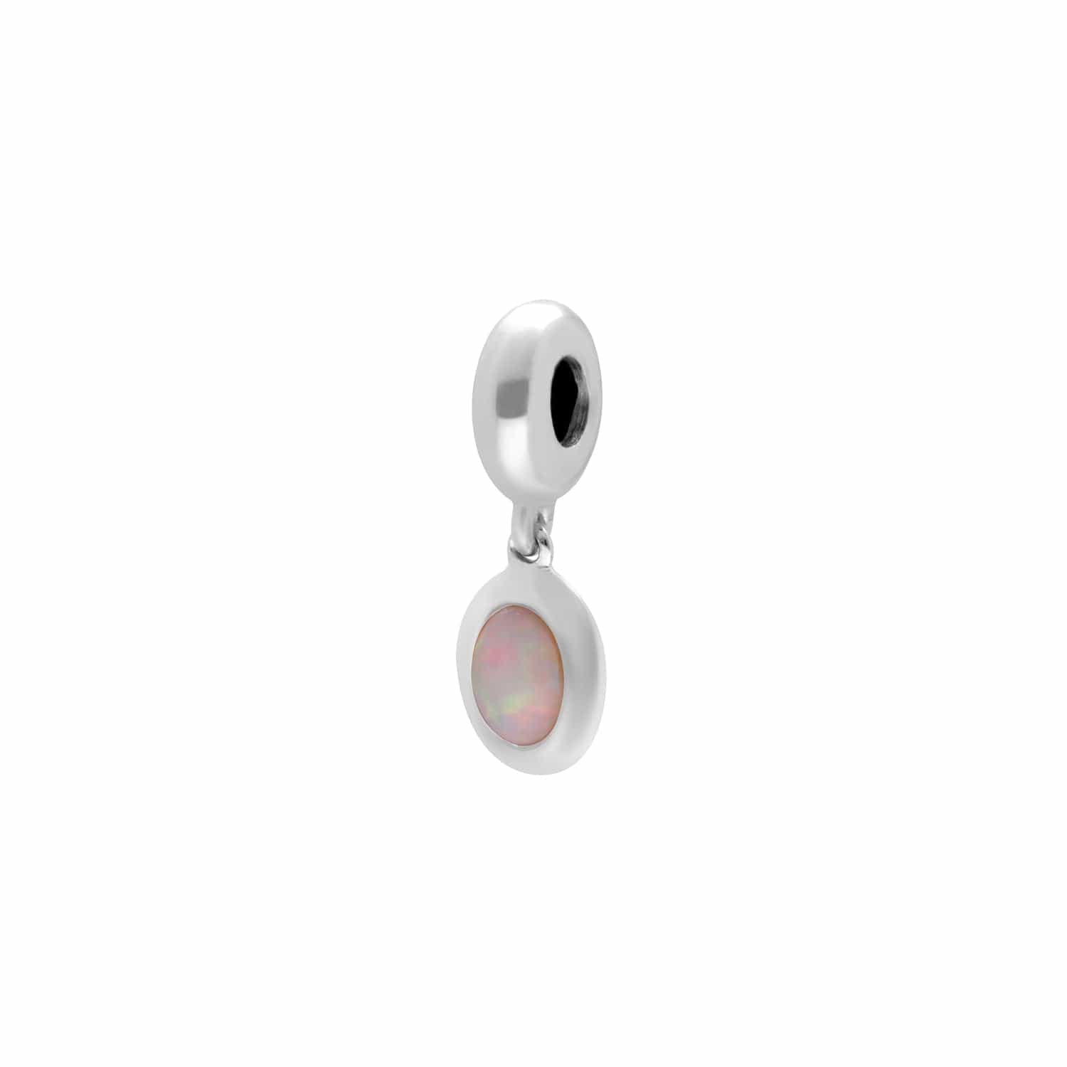 Sterling Silver Opal Charm