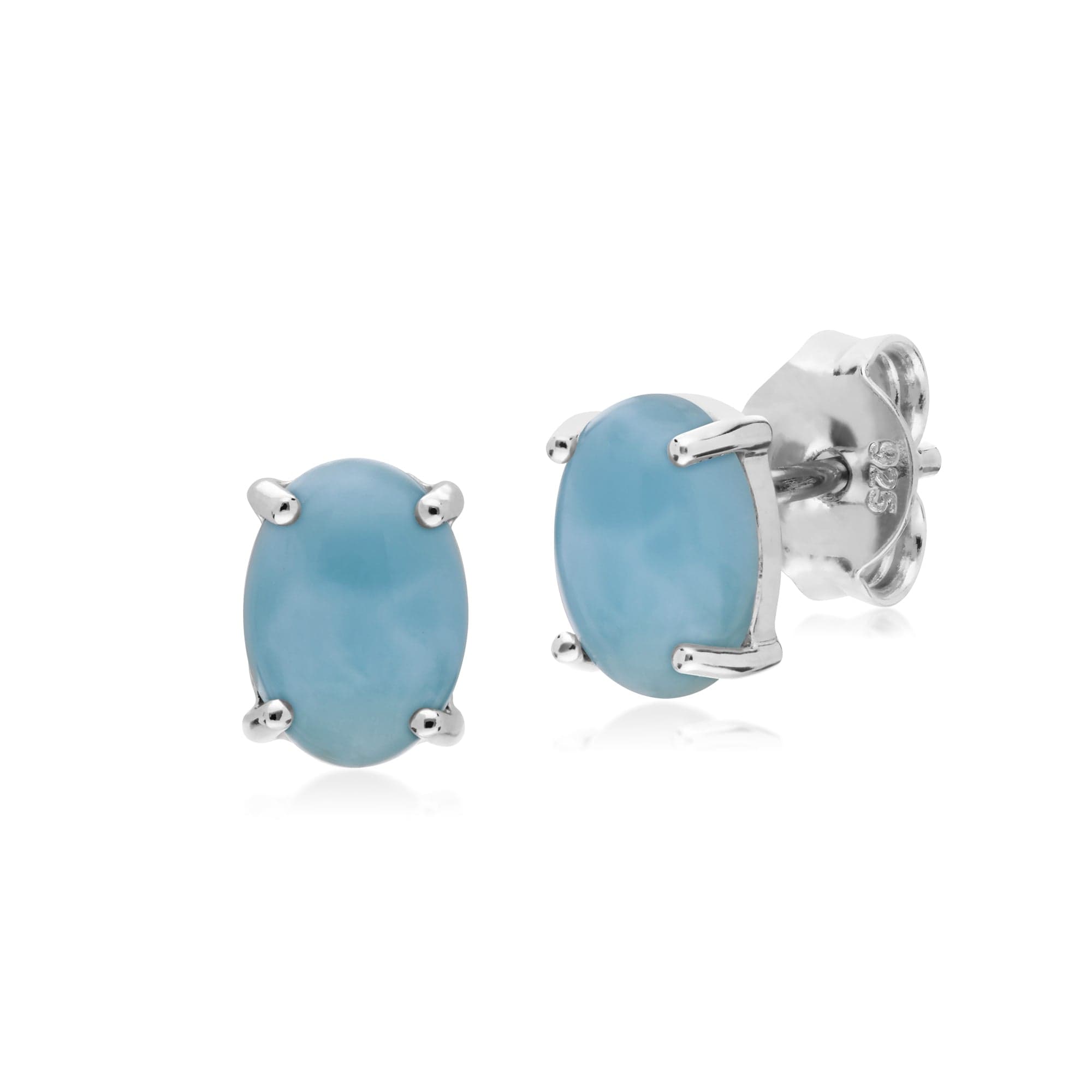 Classic Larimar Bracelet & Pendant Set Image 2
