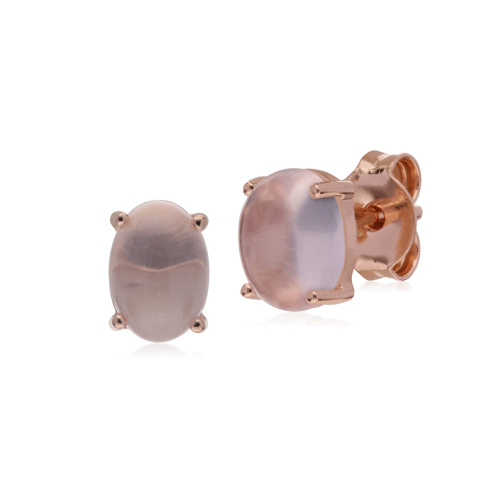 Classic Rose Quartz Bracelet & Pendant Set Image 2