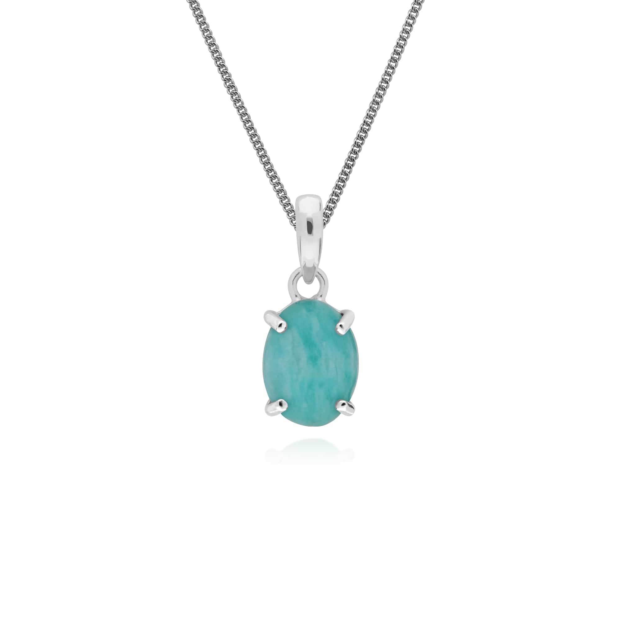 Classic Amazonite Bracelet & Pendant Set Image 3