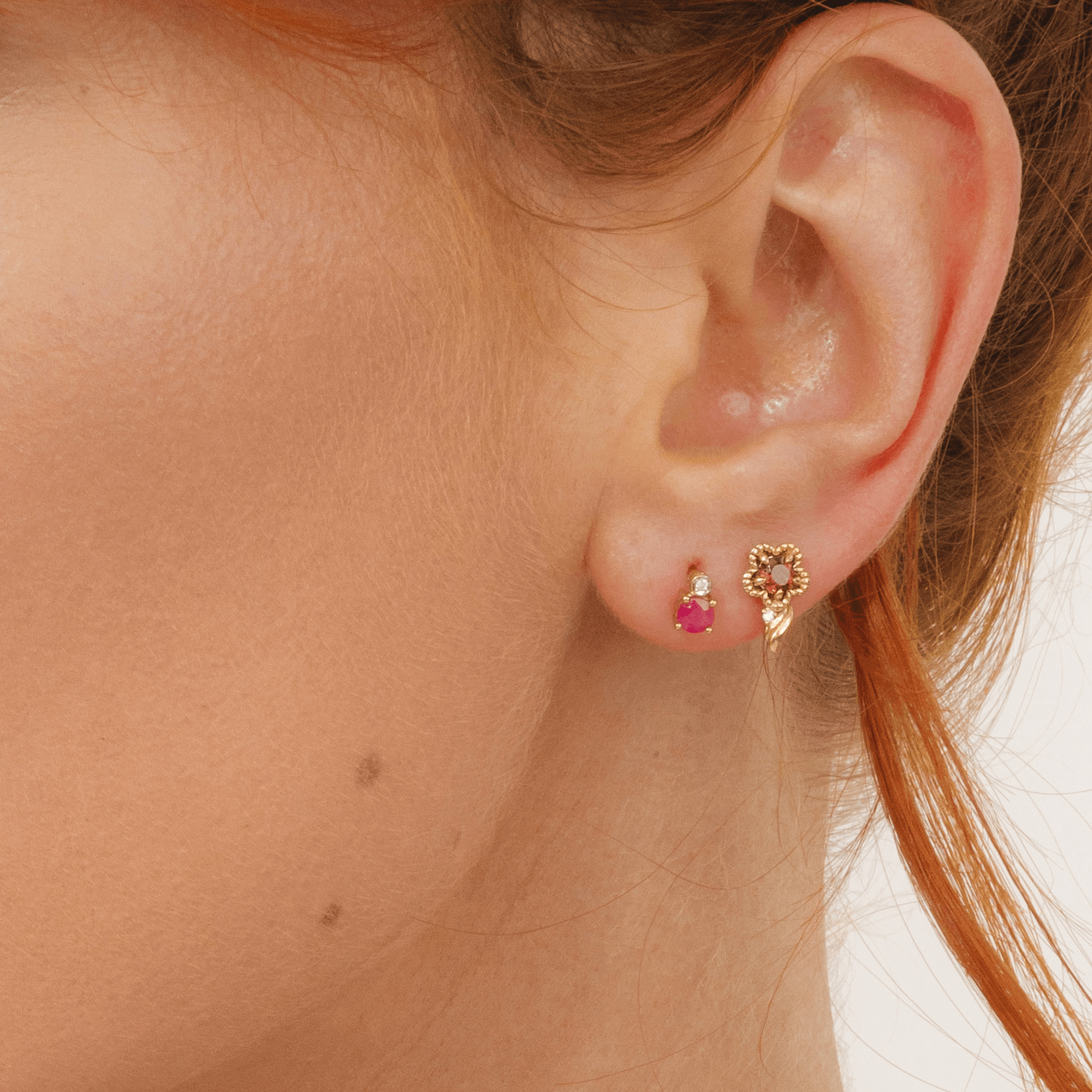 Micro diamond 2025 stud earrings