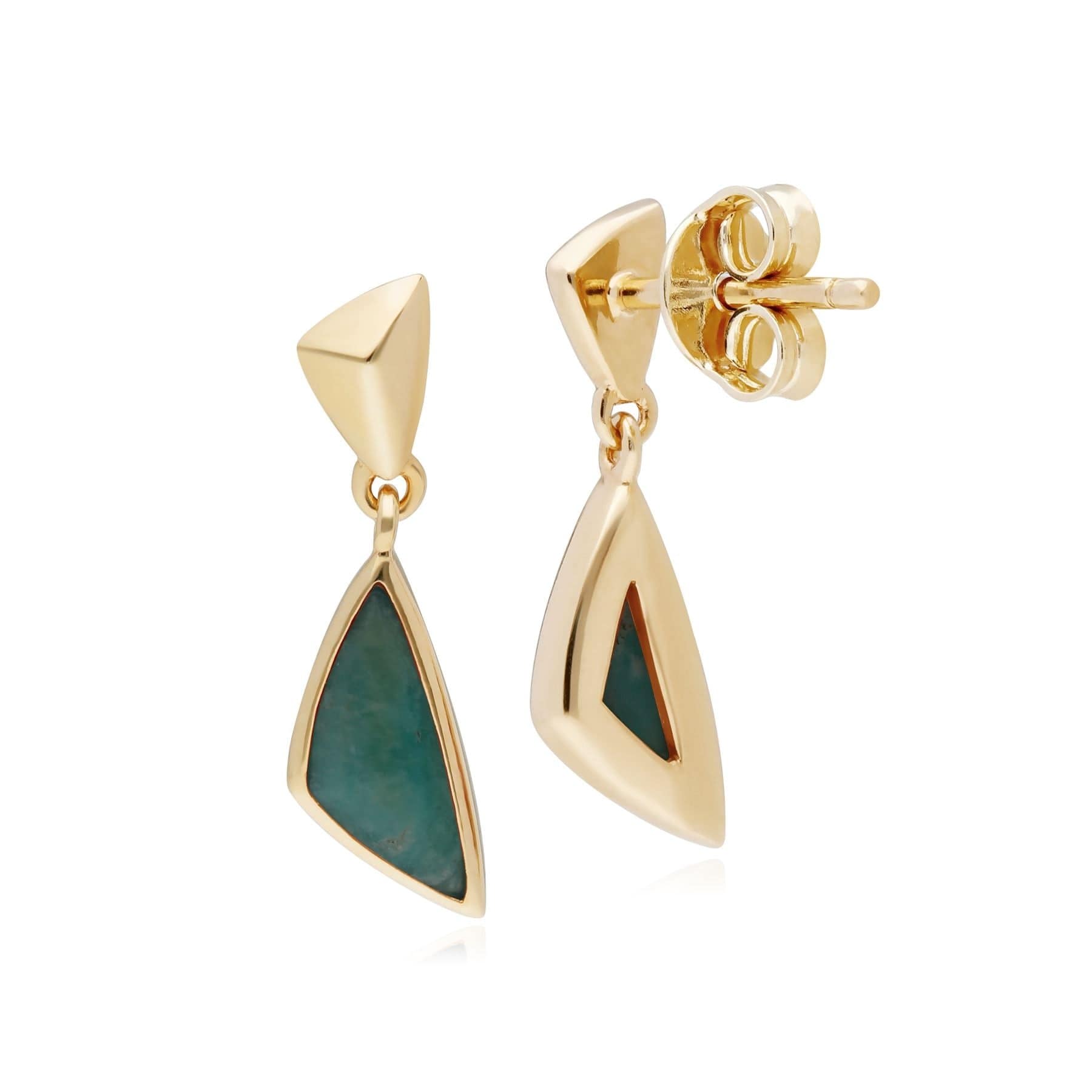 Amazonite Drop Earrings 