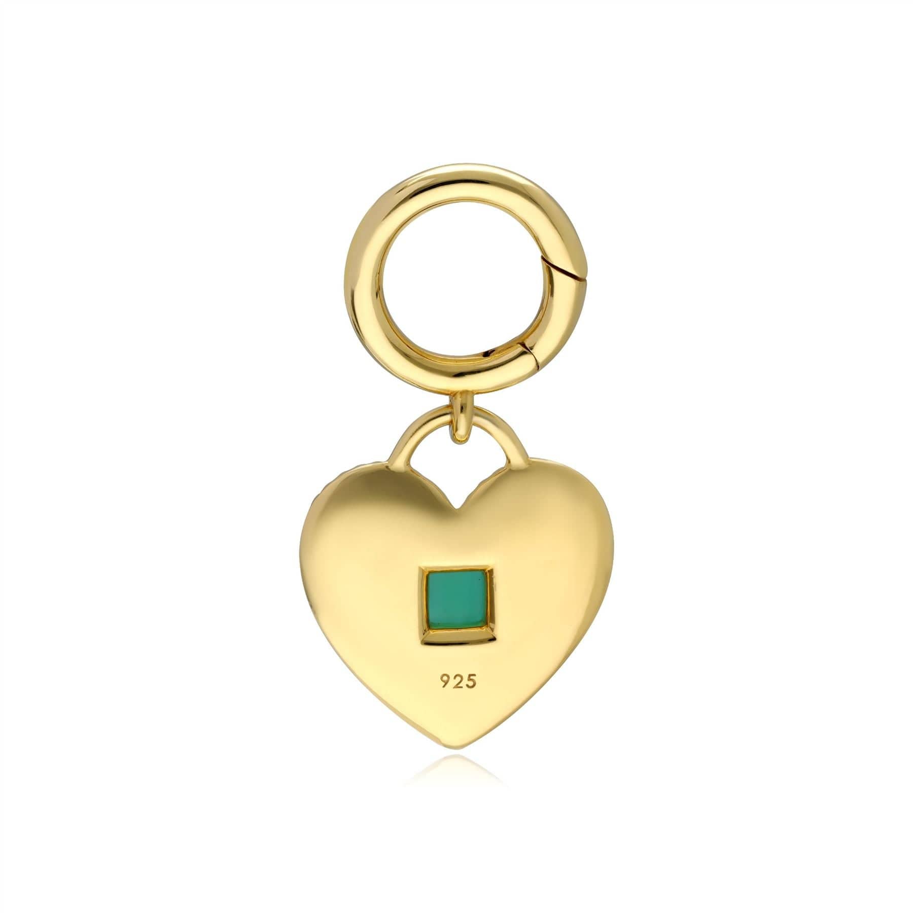 Queen of Paws Chalcedony Medium Pet Tag In Gold Plated Silver - Gemondo