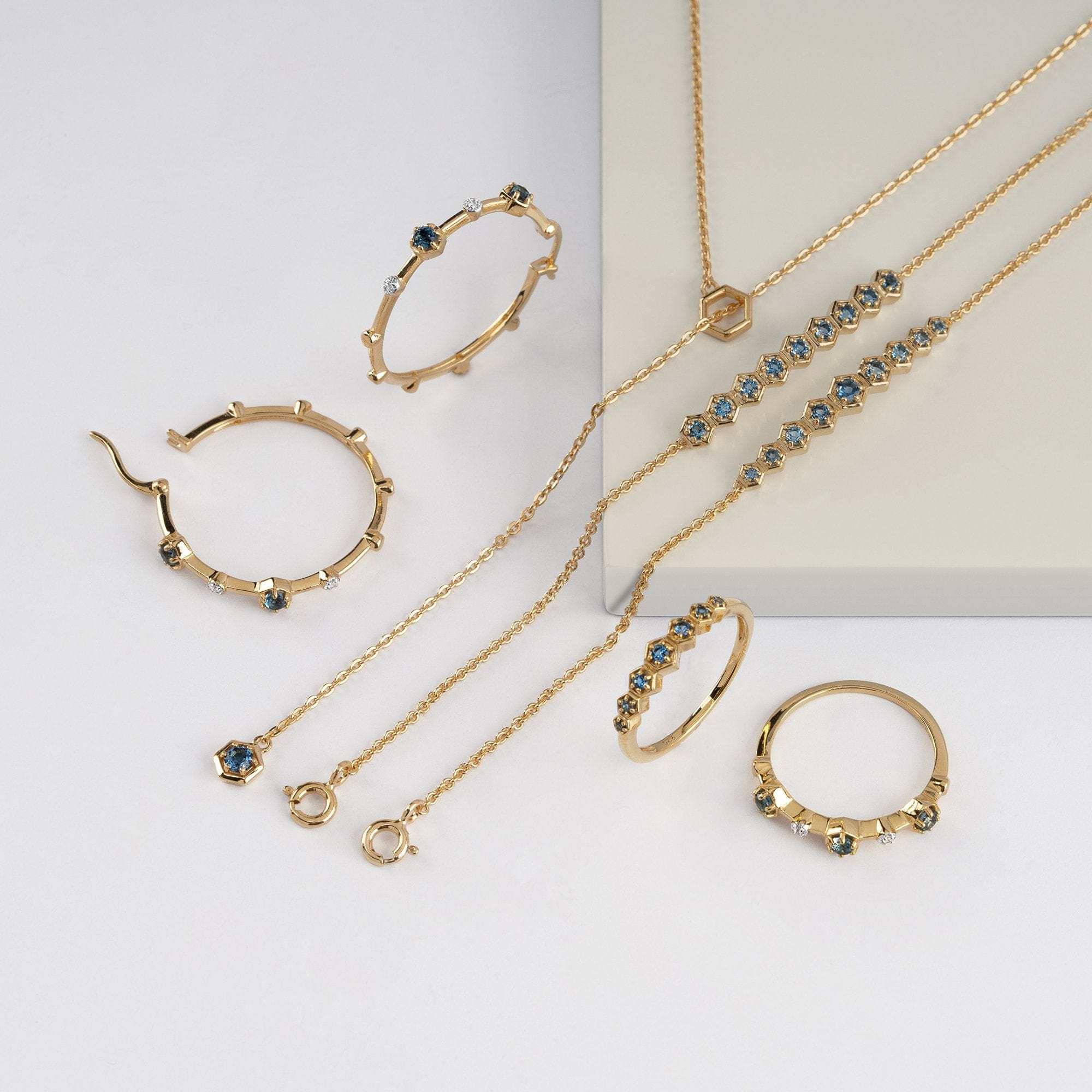 The Modern Glam Topaz Jewellery Collection