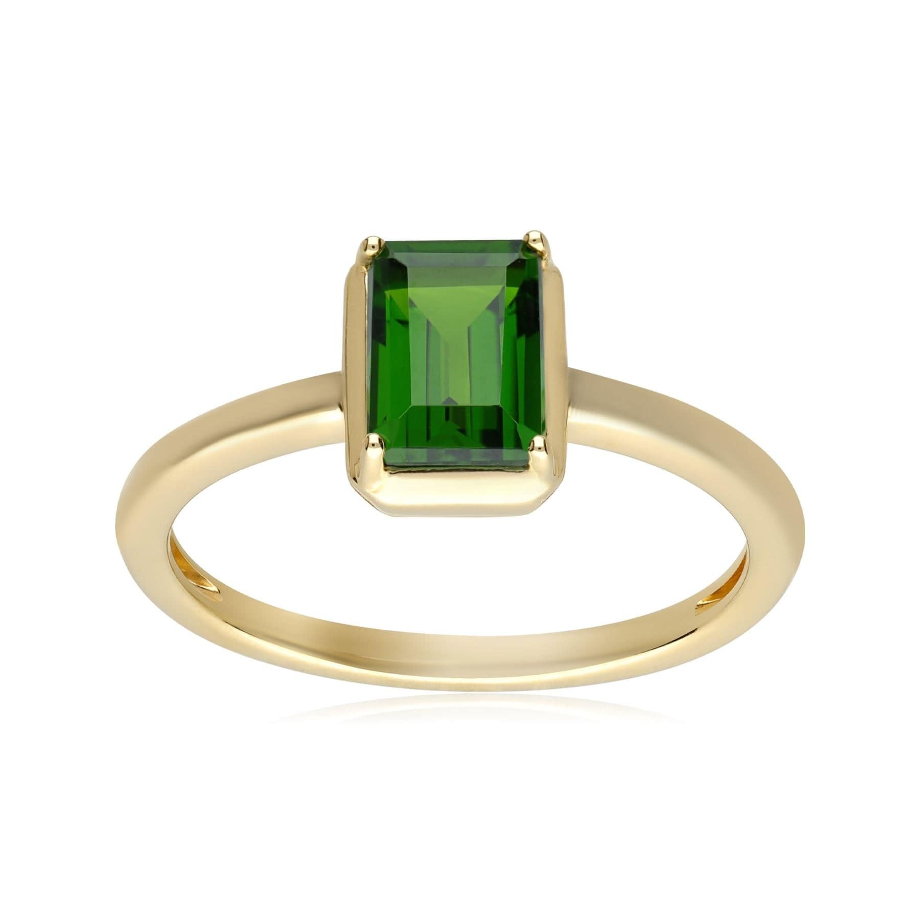 Chrome Diopside Ring