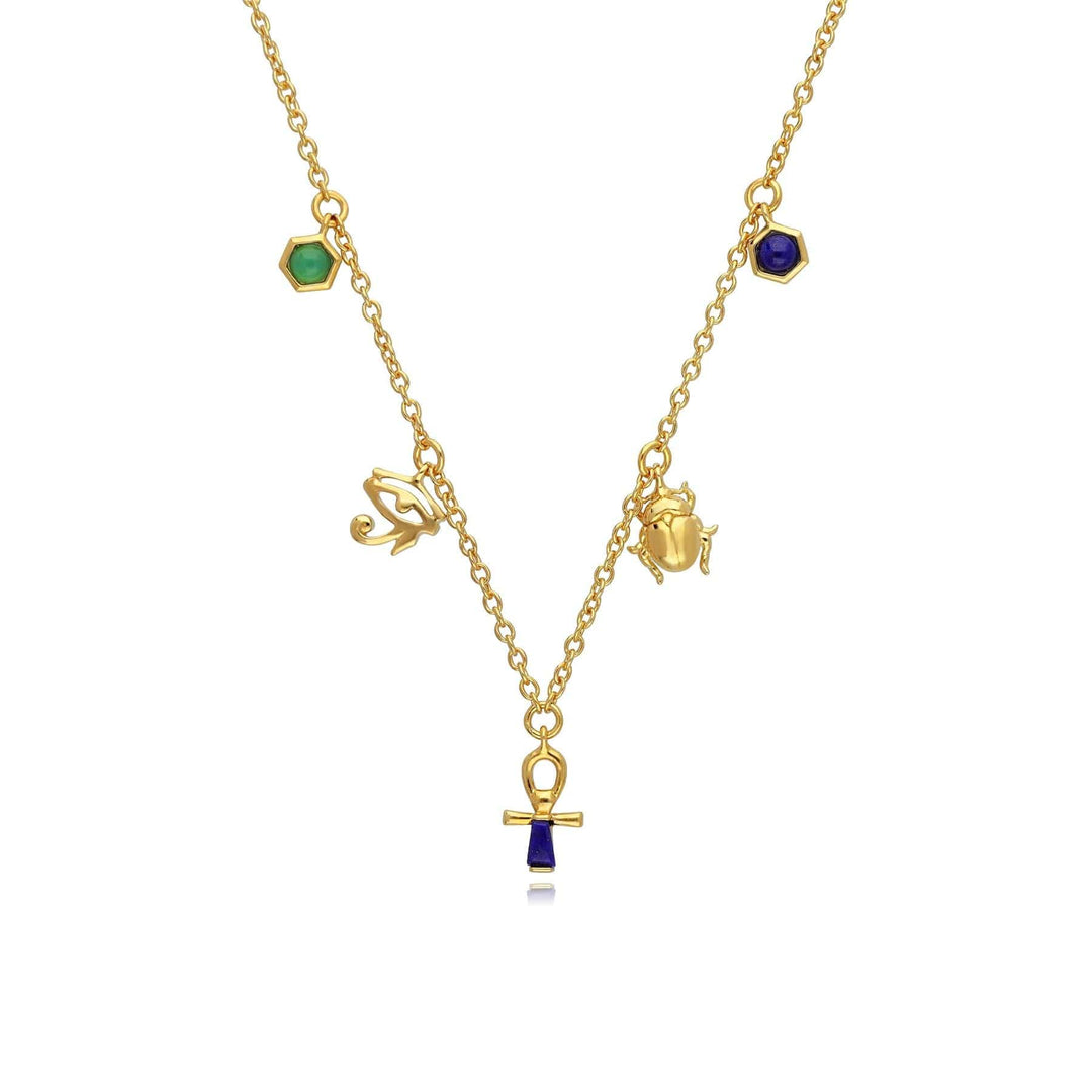 133N1033019 ECFEW™ Cleopatra Choker Necklace In 9ct Yellow Gold 1